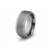 Tungsten Wedding Band Matte Brushed Finish Comfort Fit 9 MM